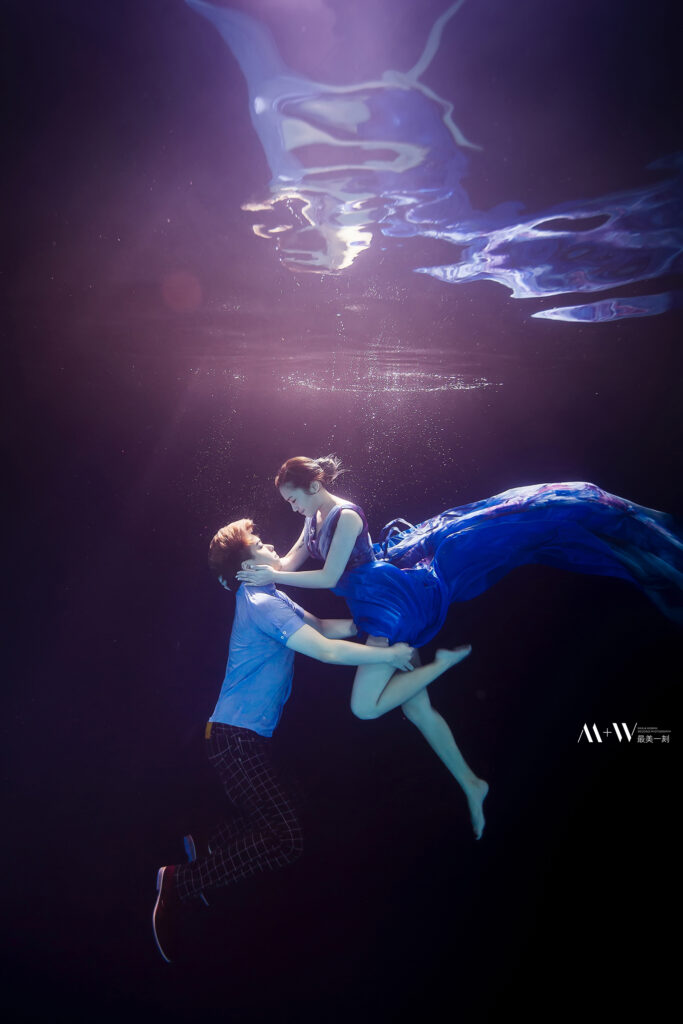 水中婚紗,水底攝影,一秒化身美人魚,underwater