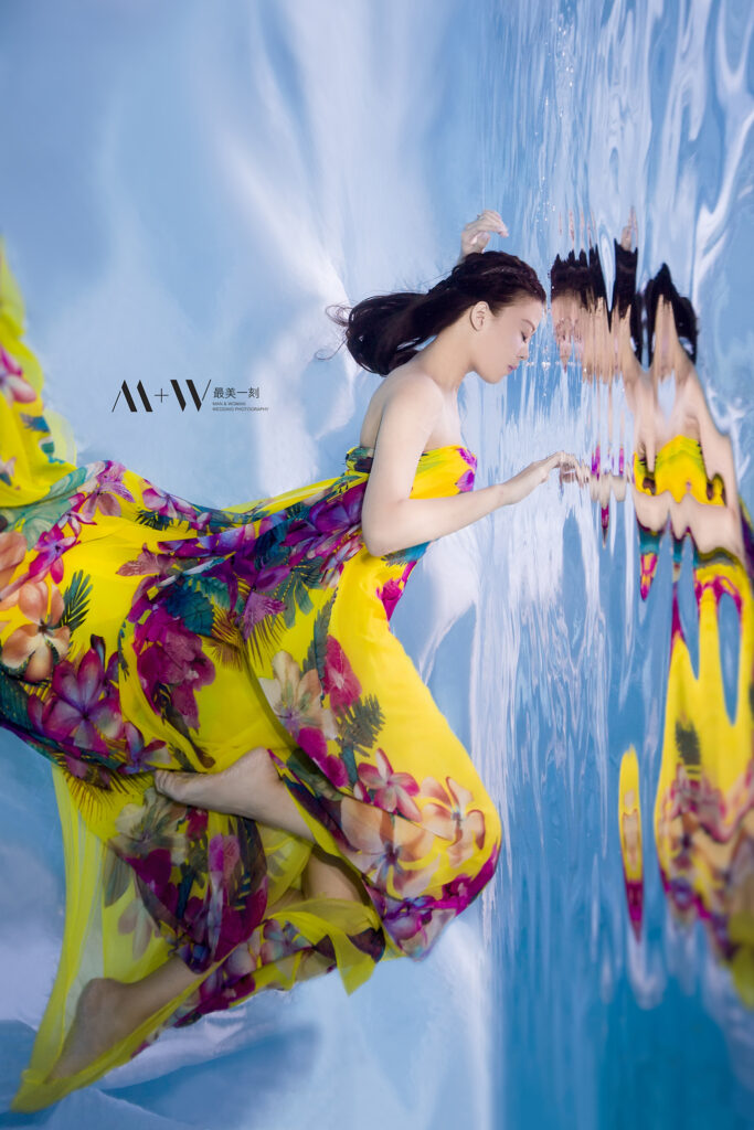 水中婚紗,水底攝影,一秒化身美人魚,underwater